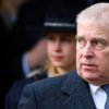 Prince Andrew attended a Christmas Day church service with other members of the royal family last month