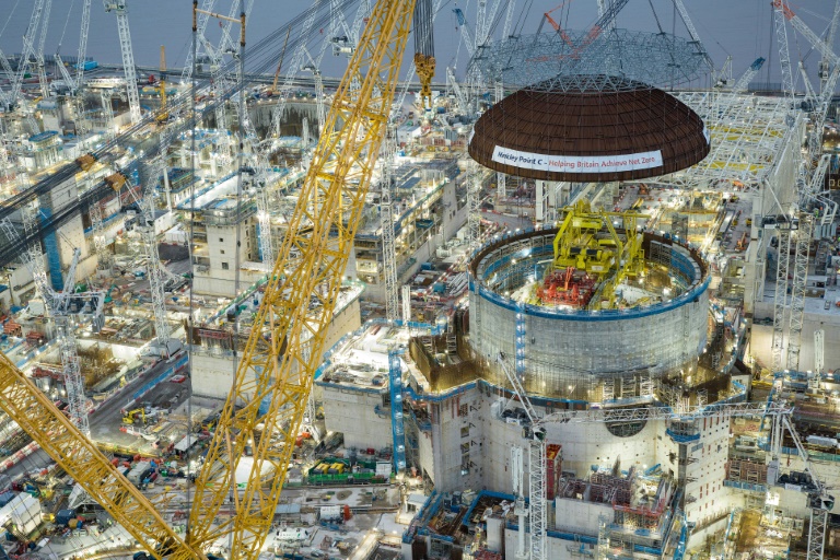 French company EDF is currently building a new reactor at Hinkley Point
