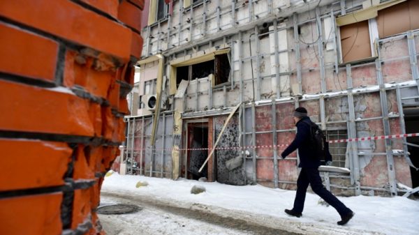Some 300 residents have already left the city amid intense Ukrainian shelling attacks
