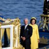 King Carl XVI Gustaf of Sweden and Queen Silvia enjoy the festivities to mark his 50 years on the throne
